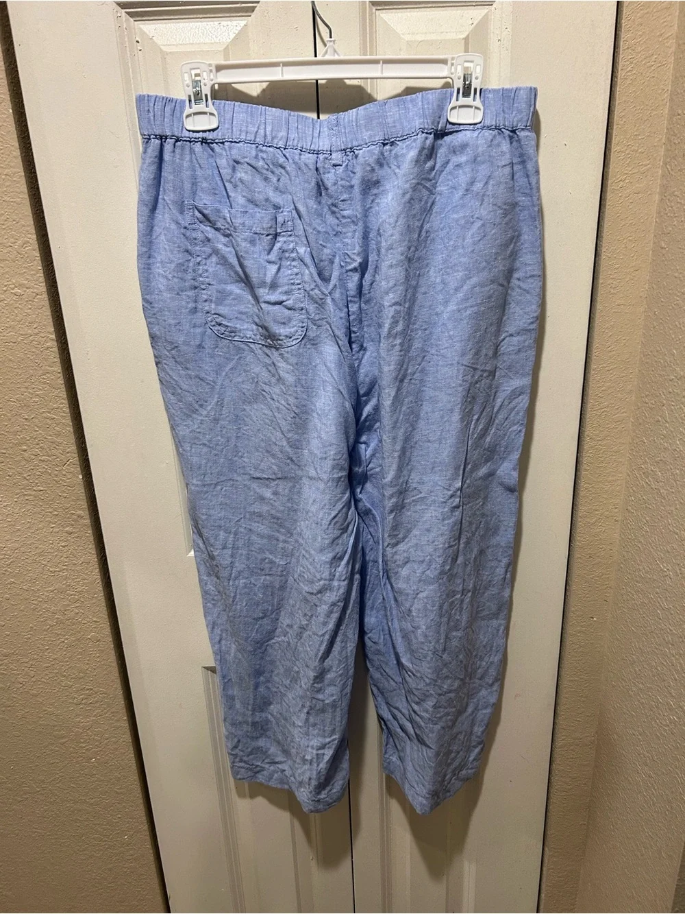 Quince 100% European Linen Pants in French Blue , Large